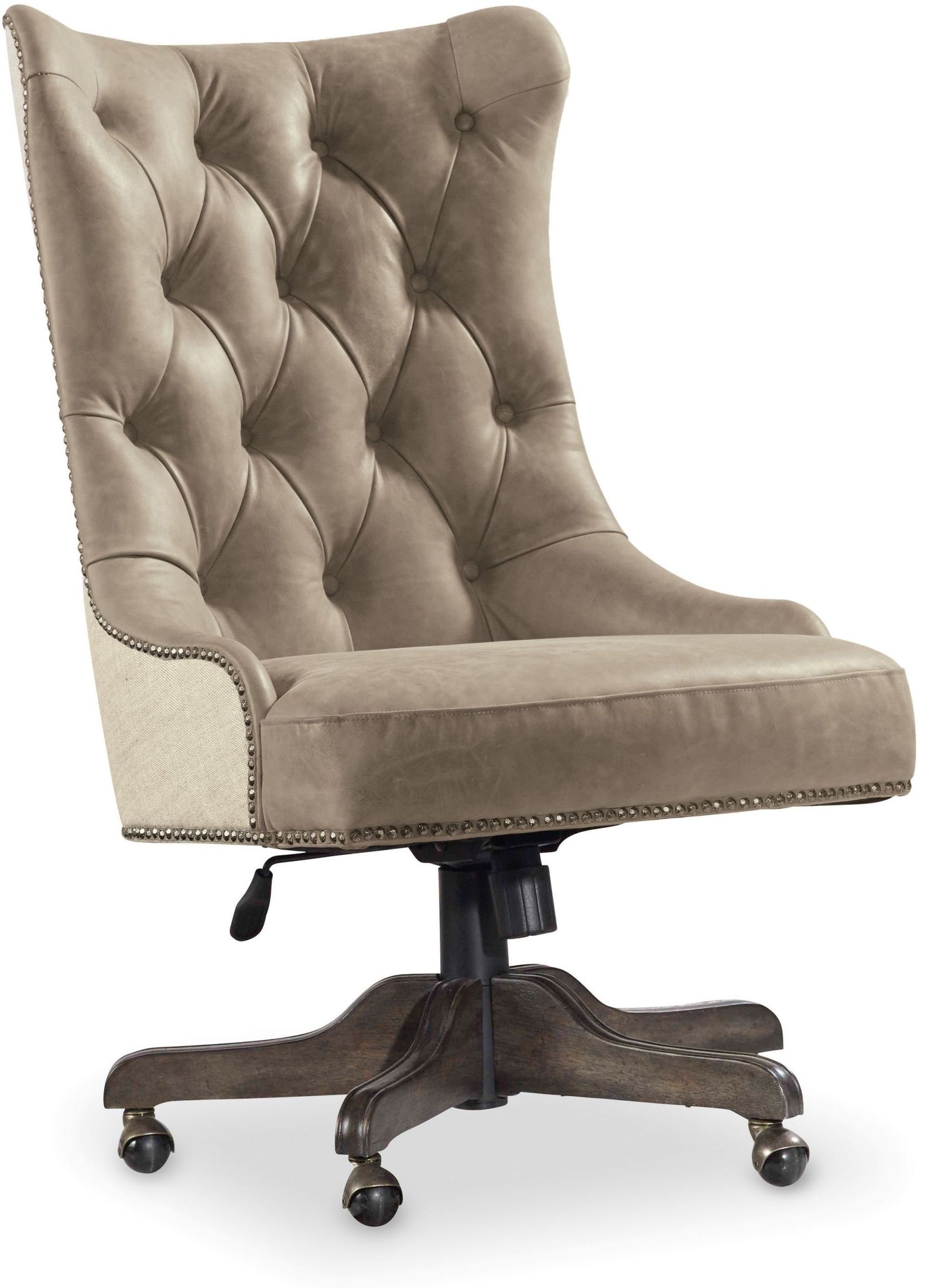 Vintage West Charcoal Gray Executive Desk Chair 1stopbedrooms