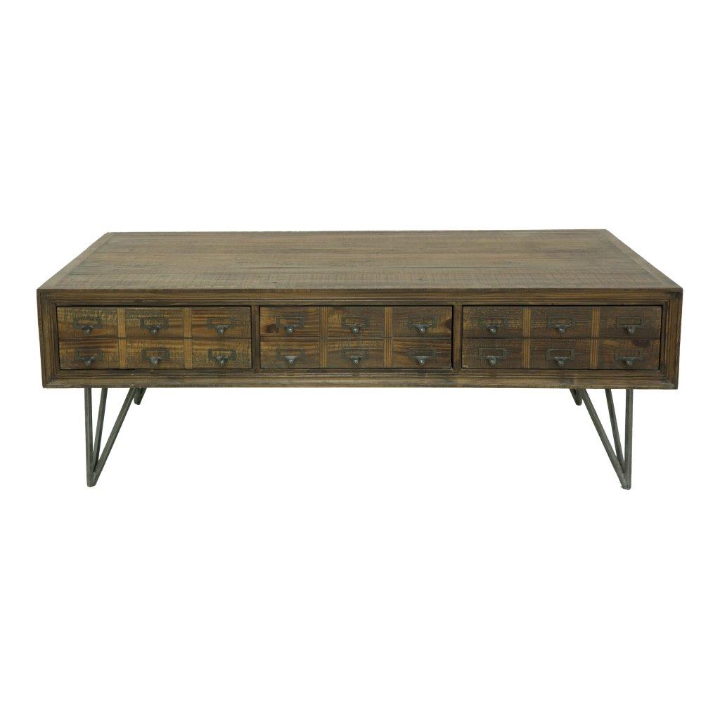 Javadi Dark Brown Coffee Table 1stopbedrooms