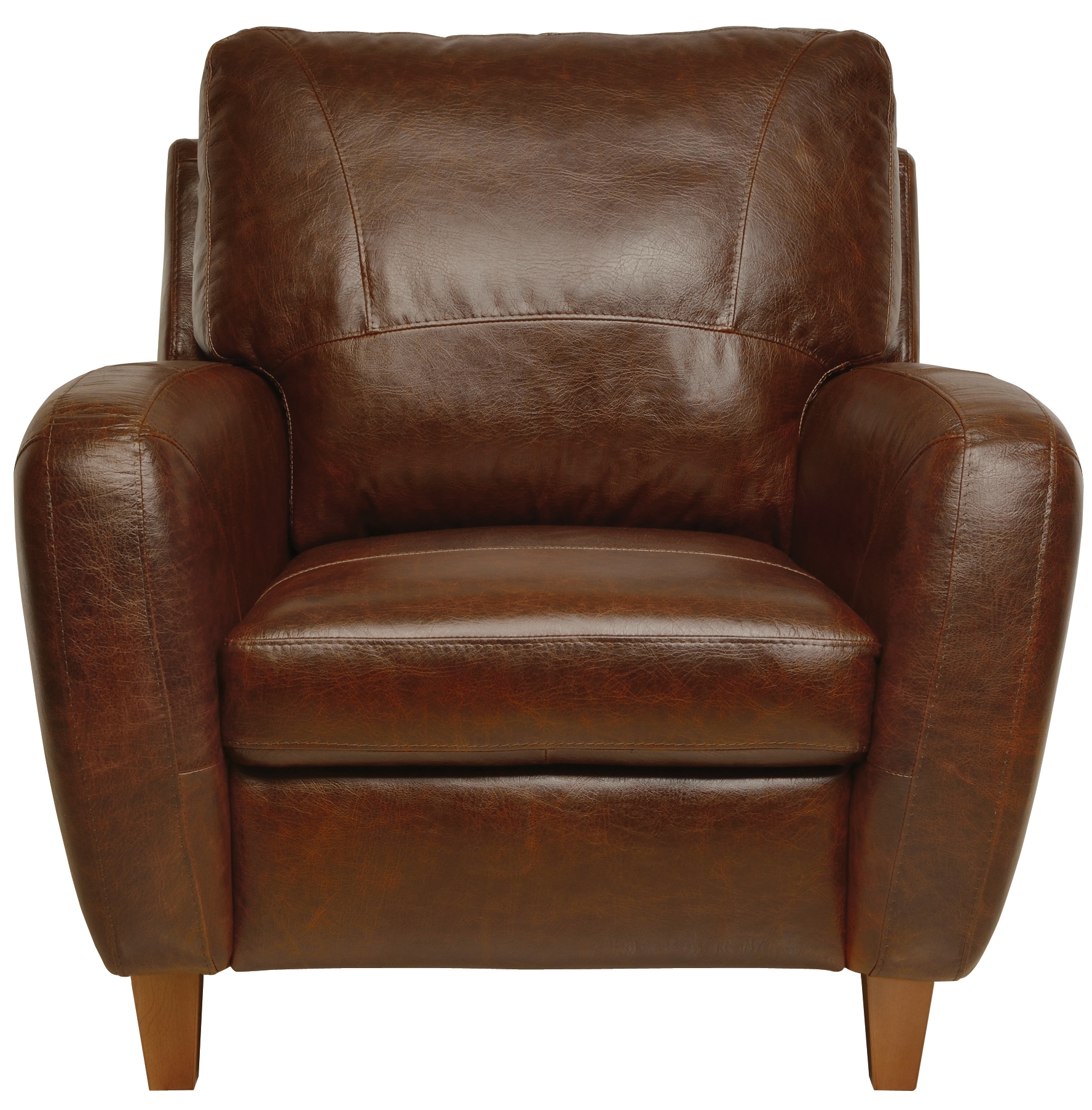 Jennifer Italian Leather Chair Taupe 1stopbedrooms