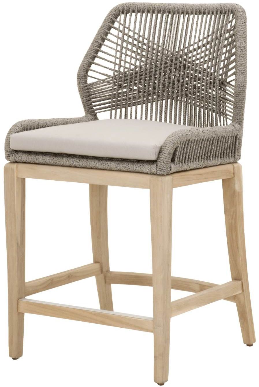 Loom Smoke Gray Outdoor Counter Stool Set of 2 ... (436 x 650 Pixel)