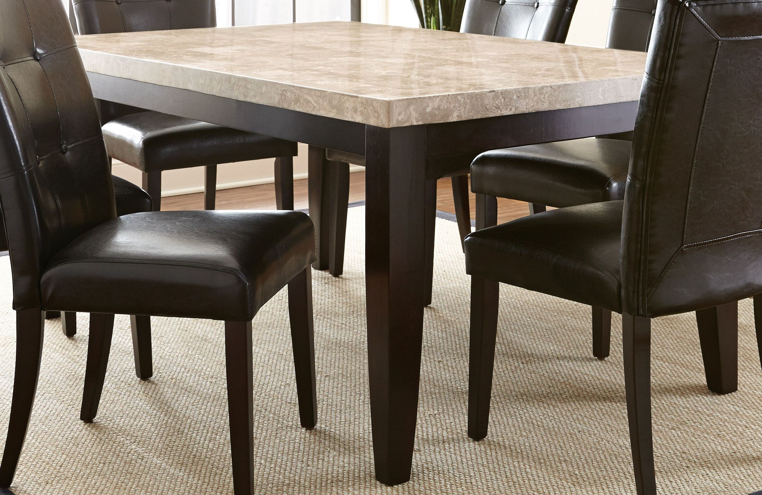 Monarch Cordovan Dark Cherry Rectangular Dining Table 1stopbedrooms