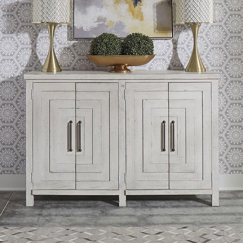 Modern Farmhouse Buffet Aged White 1stopbedrooms