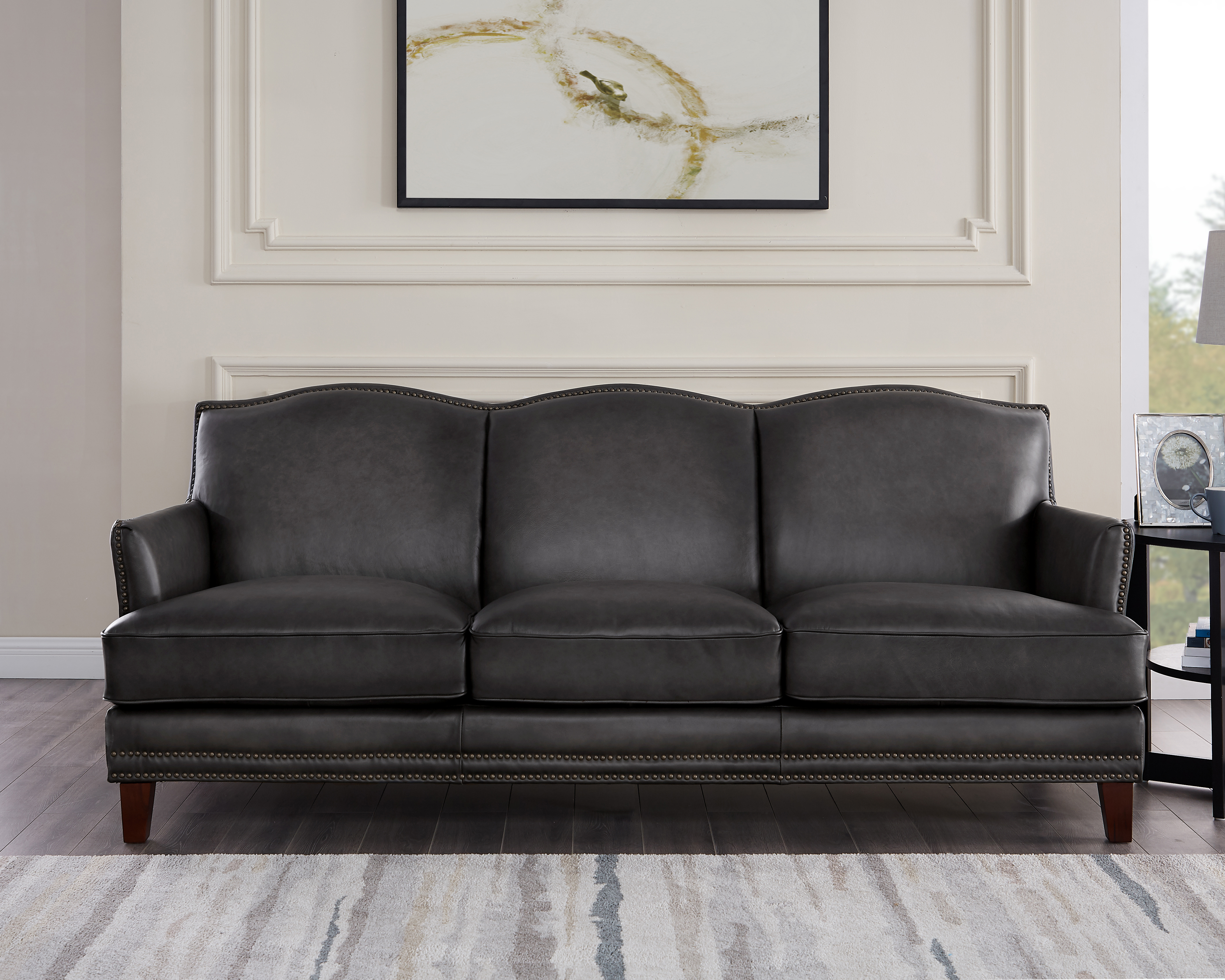Oxford Leather Sofa Concord Ash 1stopbedrooms Oxford Leather Sofa Concord Ash