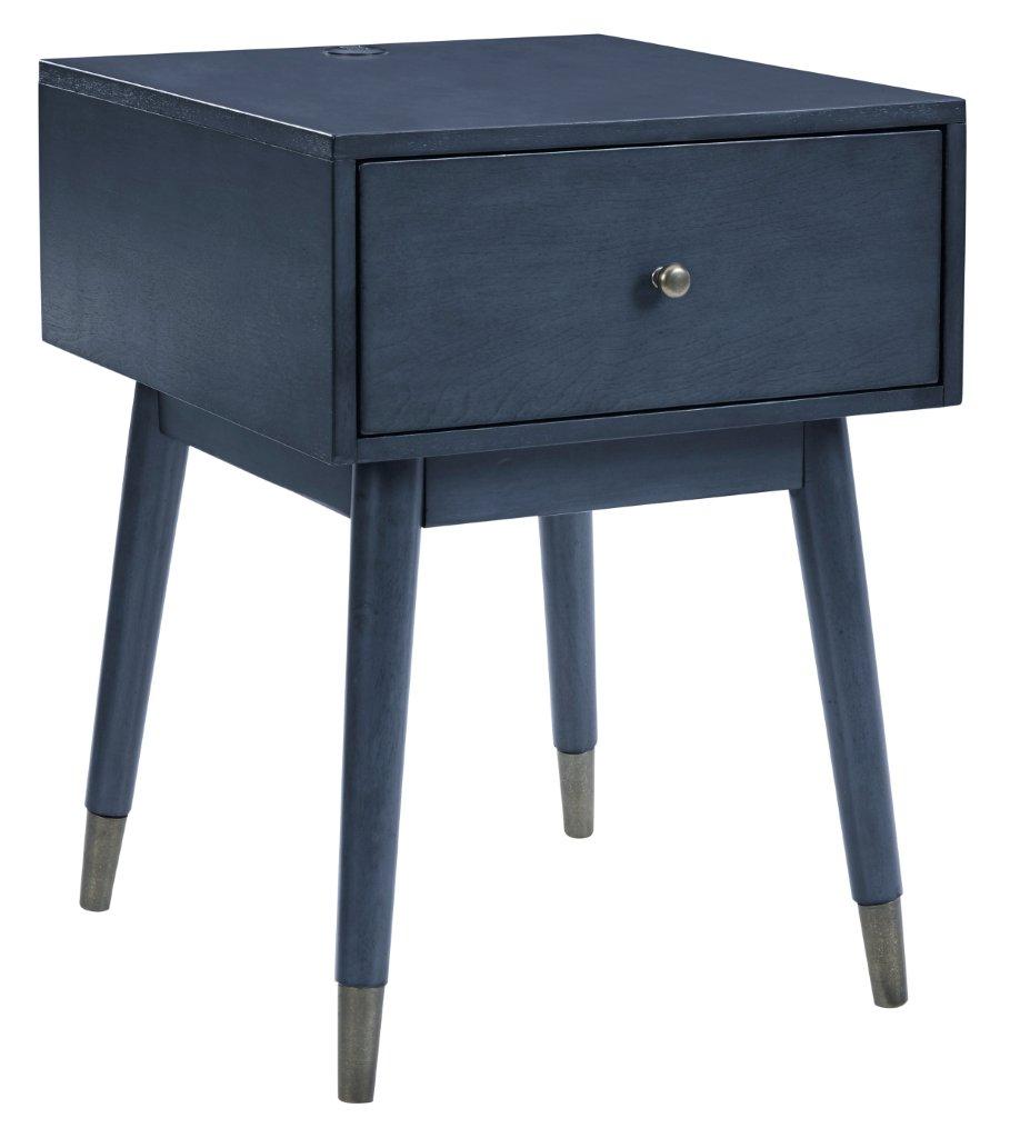 Paulrich Antique Blue Accent Table 1stopbedrooms