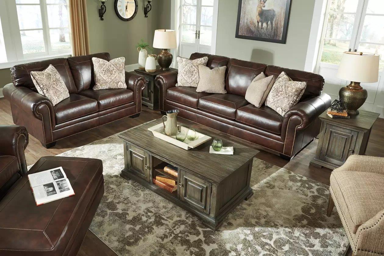  Roleson Walnut Sofa - 1StopBedrooms.