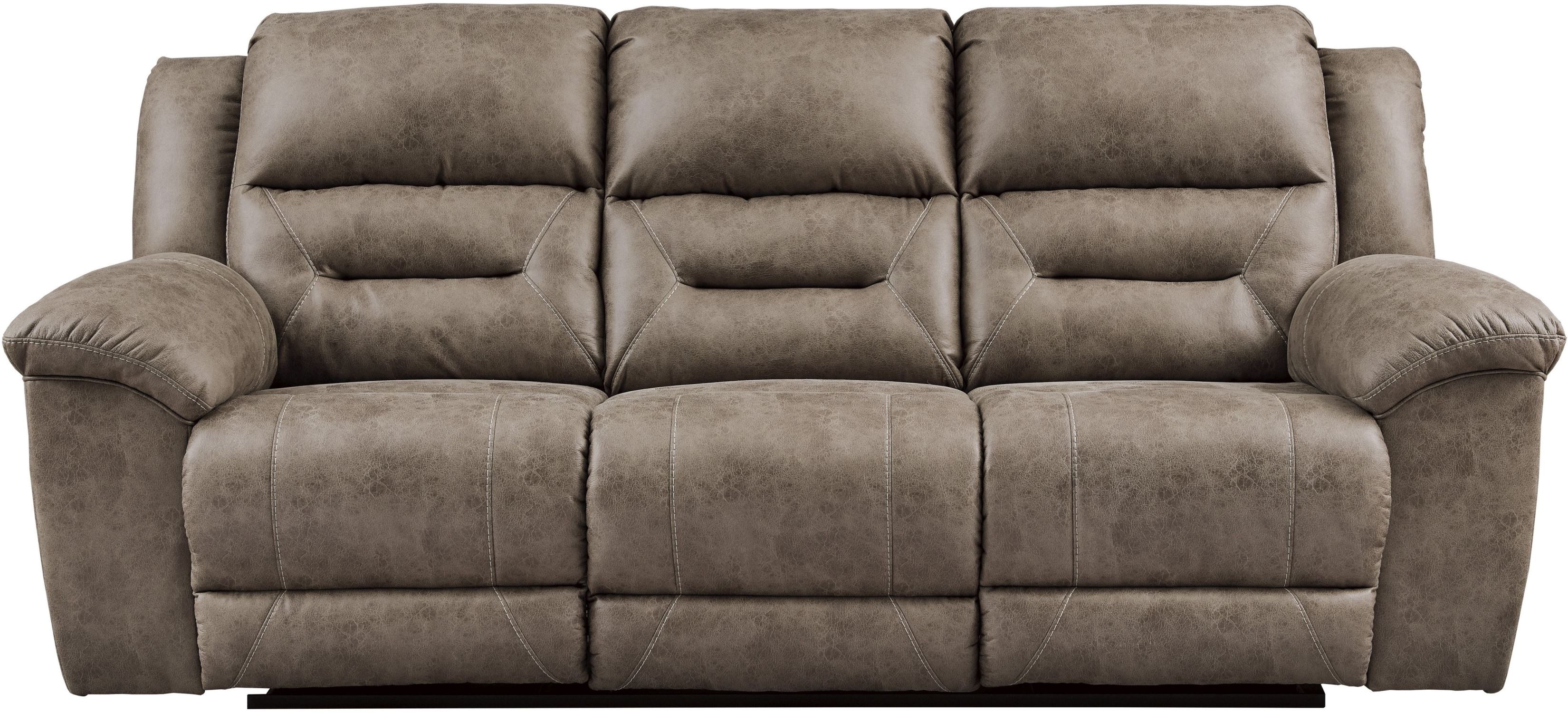 Stoneland Fossil Power Reclining Sofa 1stopbedrooms