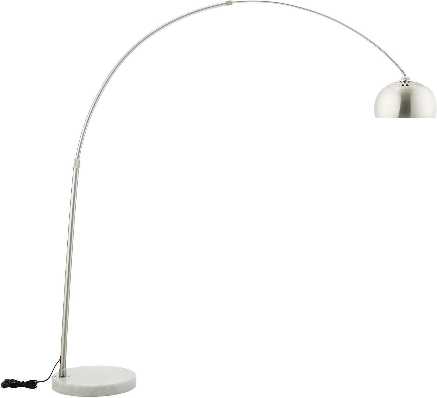 Sunflower White Round Marble Base Floor Lamp Eei 2906 Whi 1stopbedrooms