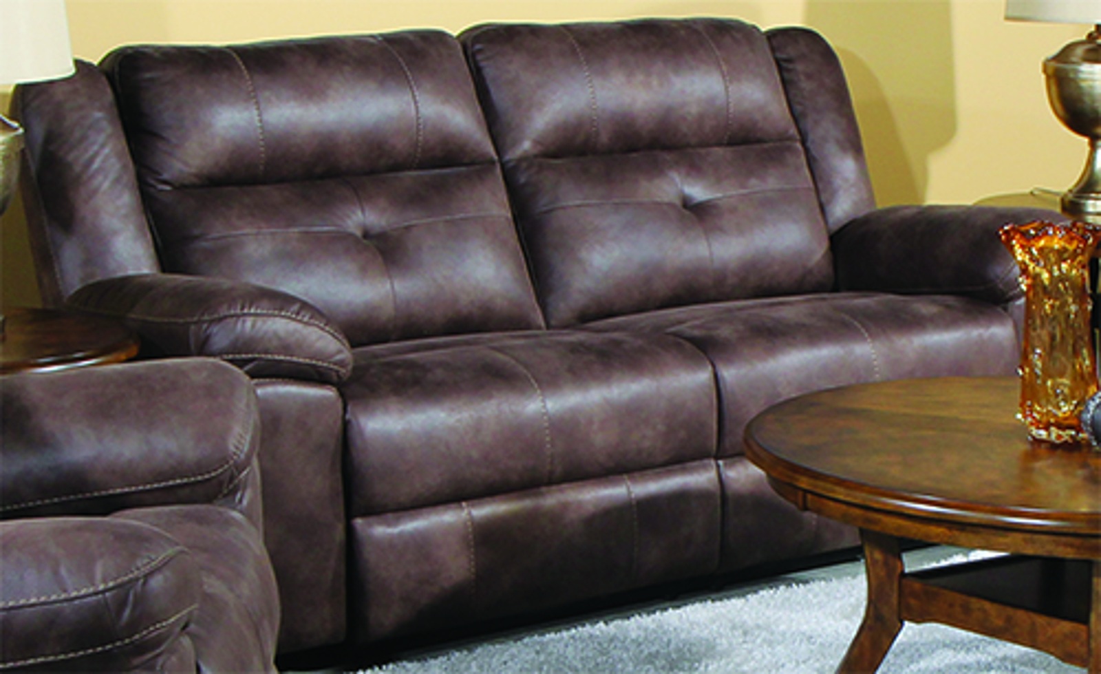 New Clic Furniture Mercer Dual Recliner Sofa With In Furniture Mercer Dual Recliner Sofa
