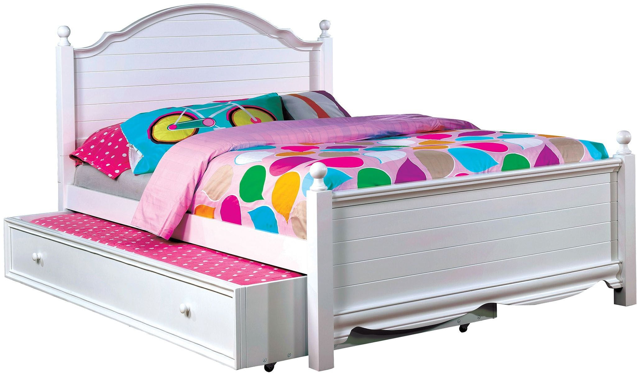 Dani White Full Storage Platform Bed 1stopbedrooms