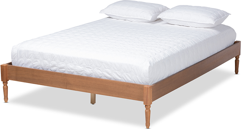 Colette French Bohemian Ash Walnut Finished Wood King Size Platform Bed Frame 1stopbedrooms This has a pleasant characteristic as being furniture material because people could get this material… 1stopbedrooms