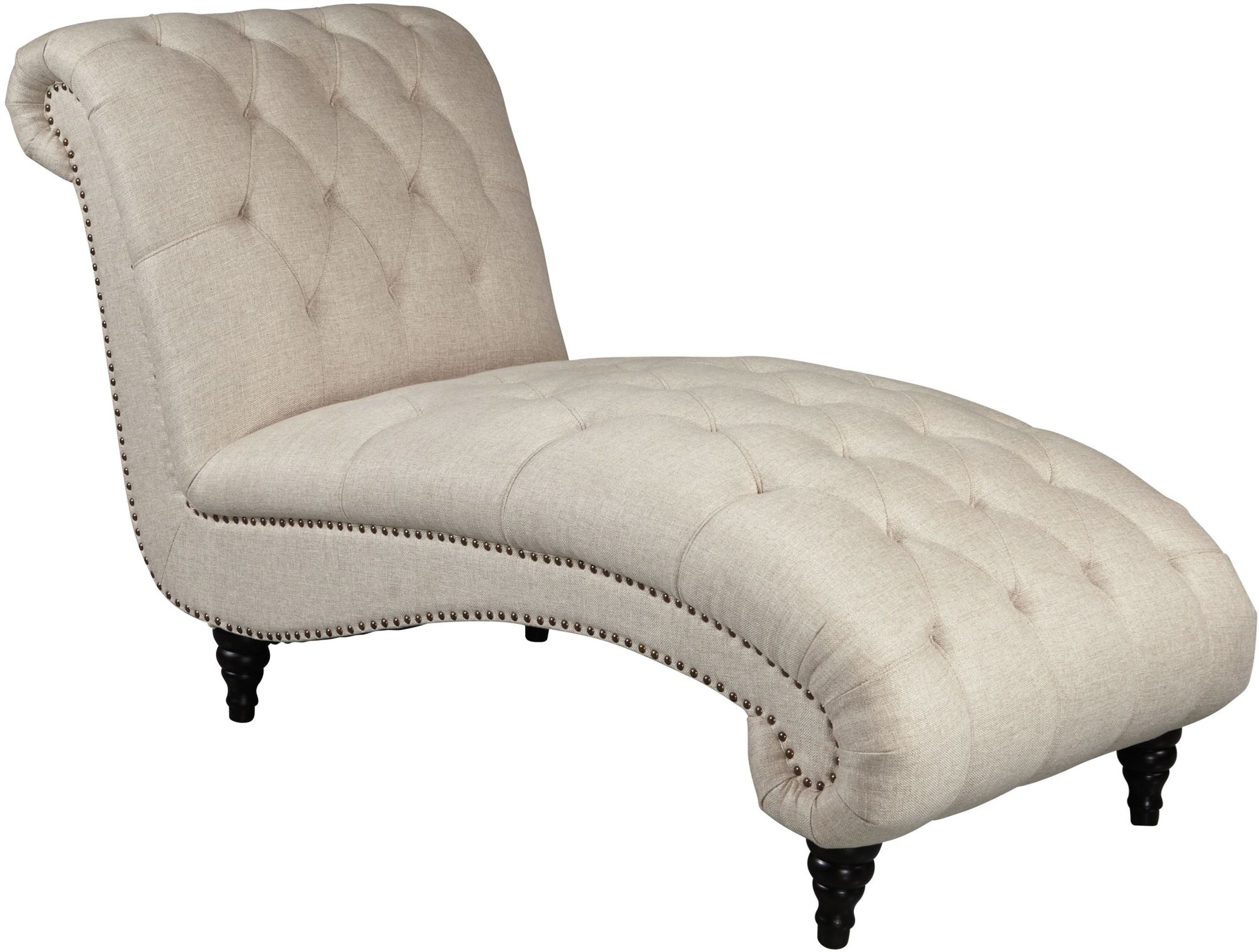 Beige Tufted Chaise Lounger 1stopbedrooms Our outdoor chaise lounge cushions are available in many fabrics to match the latest trends and can be customized with various colors, tuft textures and stitching styles. 1stopbedrooms