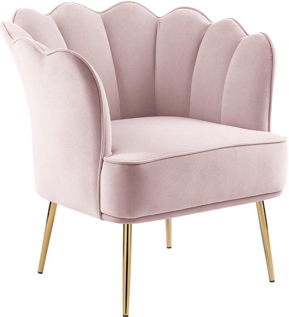 pink accent chair