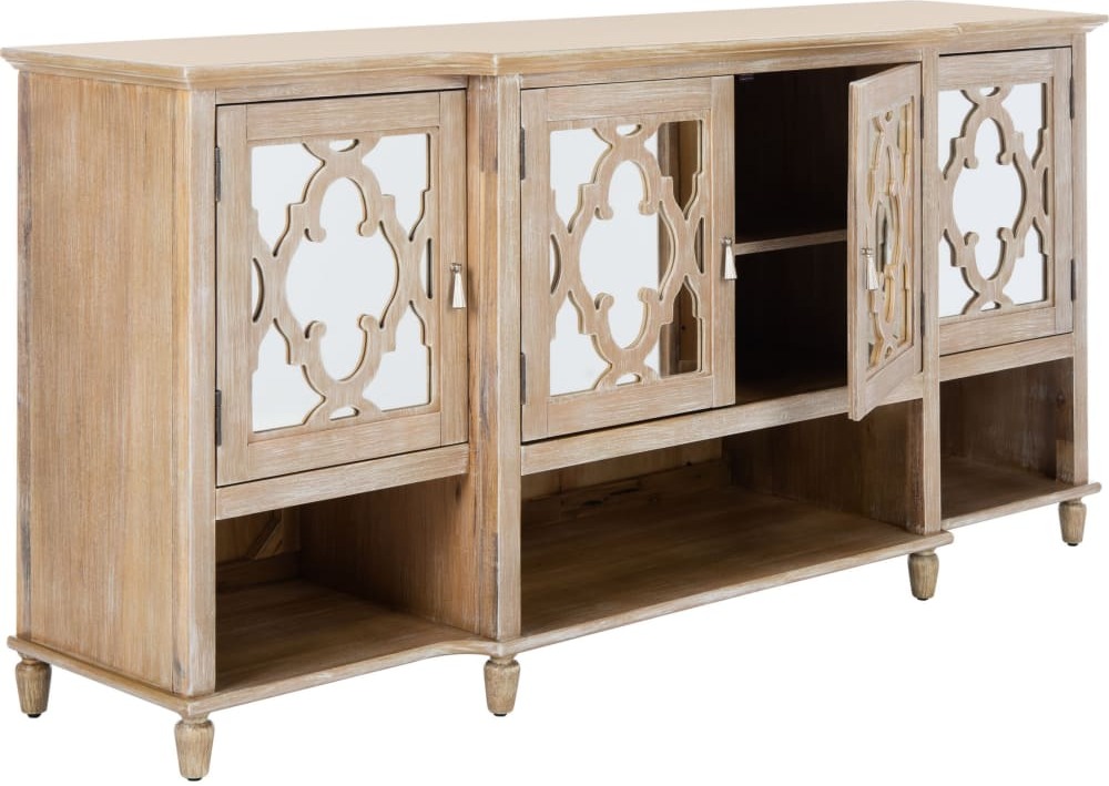 Juliette White Mirrored Sideboard 1stopbedrooms