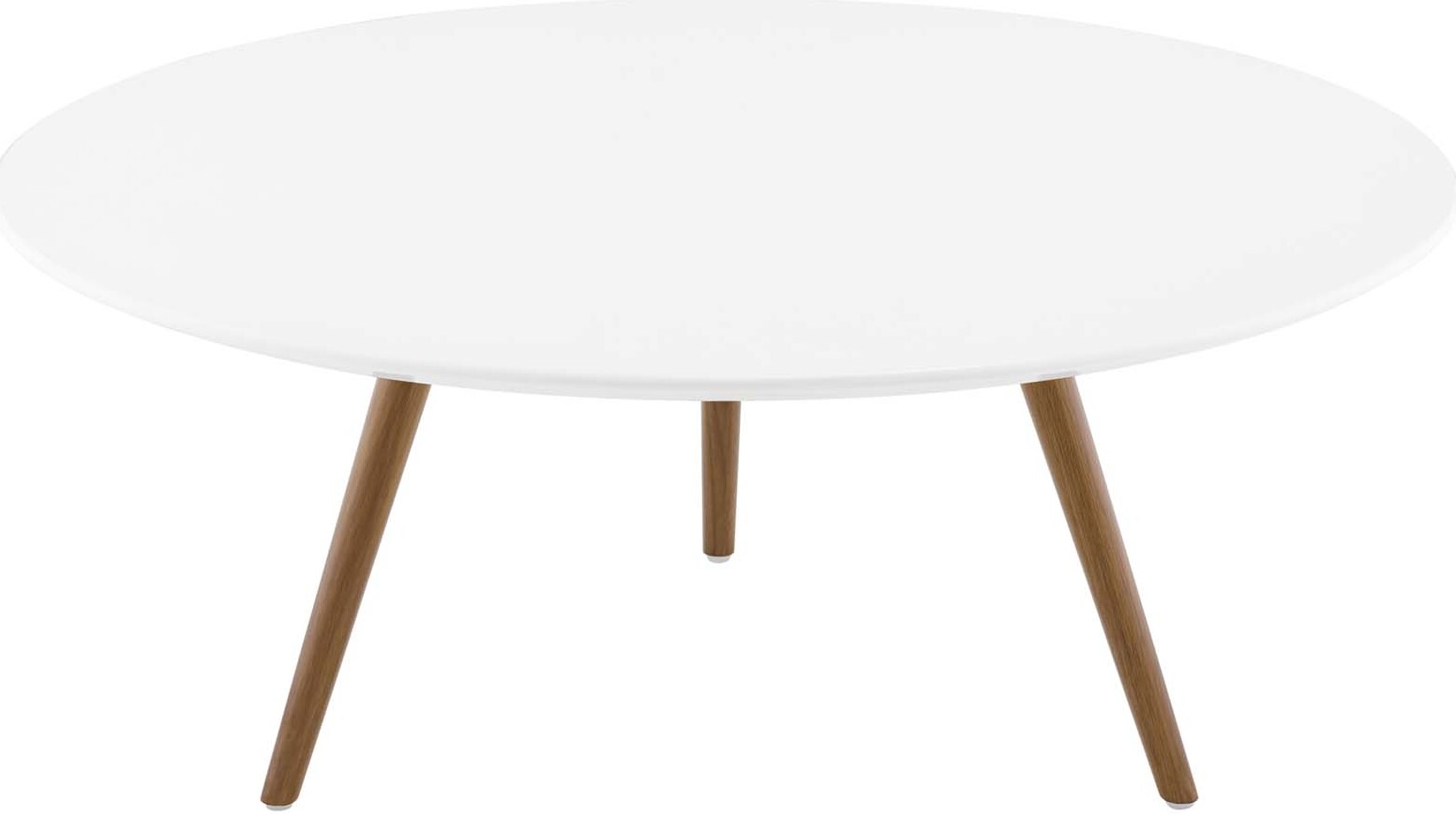 Lippa Walnut White 36 Inch Round Wood Top Coffee Table With Tripod Base Eei 3659 Wal Whi 1stopbedrooms Lippa Walnut White 36 Inch Round Wood, 36 Inch Round Outdoor Coffee Table