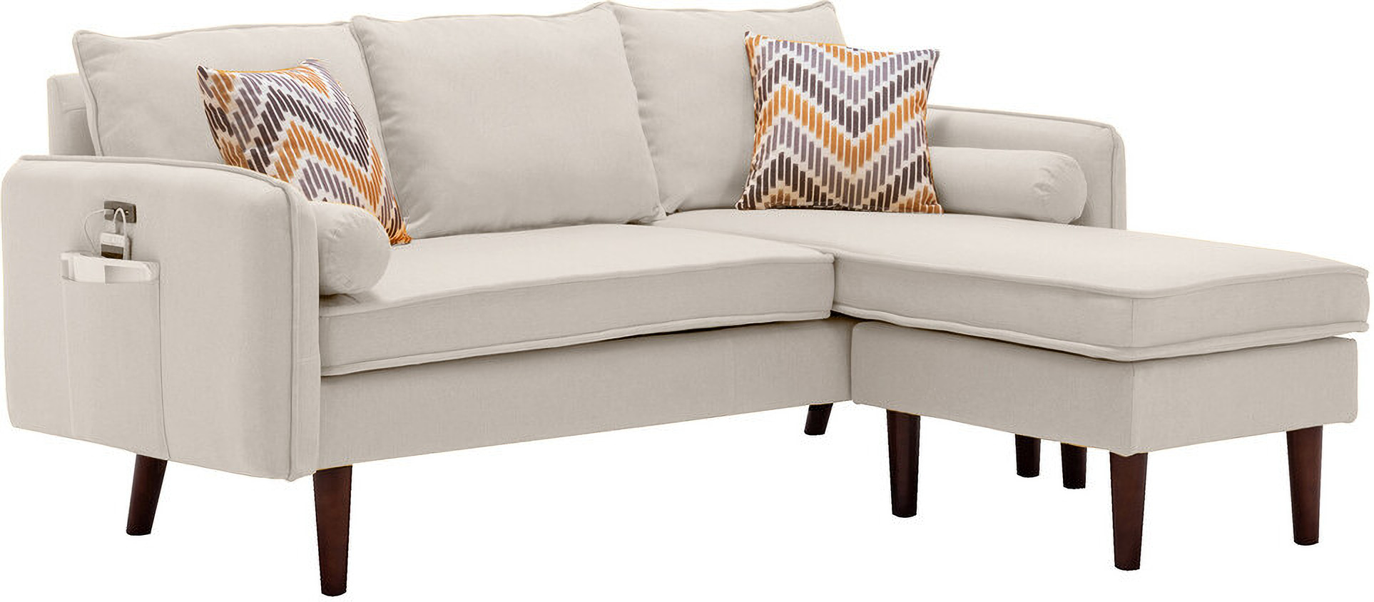 Beige Couch Sectional