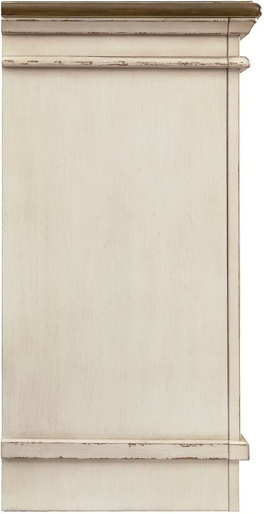 Realyn Chipped White 62 Inch TV Stand 1StopBedrooms.