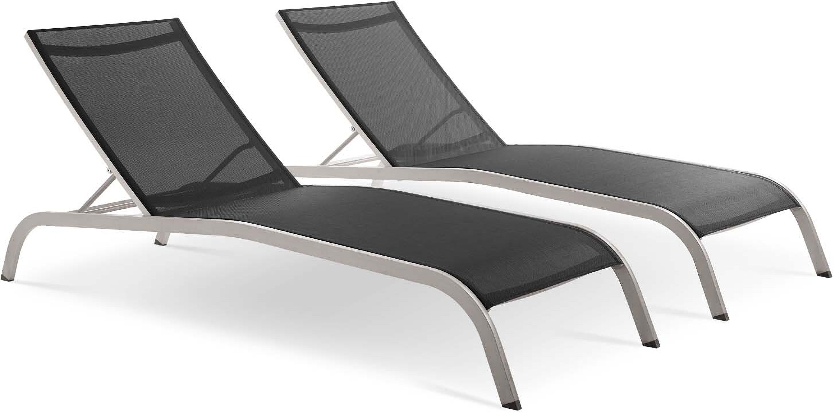 Savannah Black Outdoor Patio Mesh Chaise Lounge Set Of 2 Eei 4005 Blk 1stopbedrooms - Black Mesh Outdoor Chaise Lounge Savannah Black Outdoor Patio Mesh Chaise Lounge Set Of 2 Eei 4005 Blk 1stopbedrooms - Black Mesh Outdoor Chaise Lounge