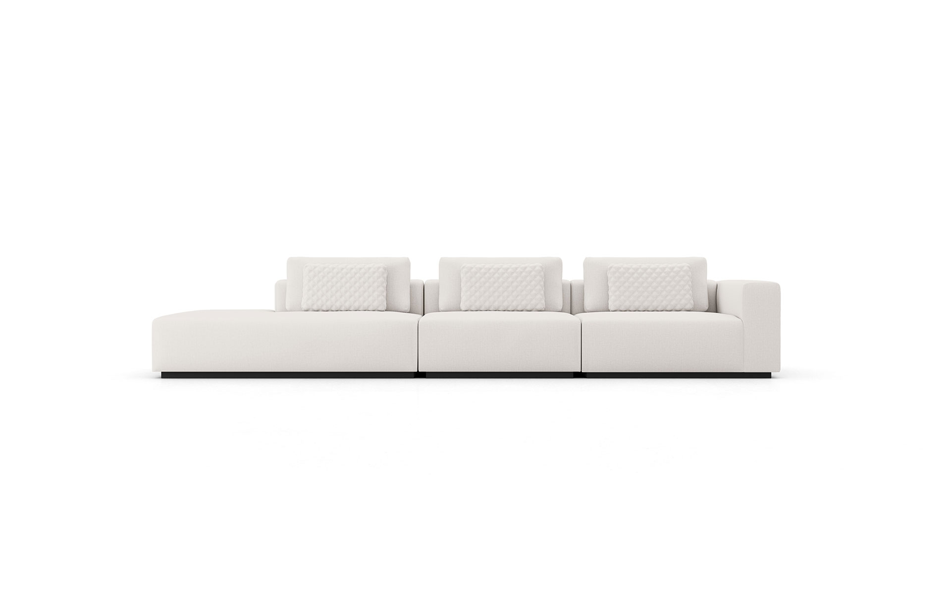 Spruce Sectional Sofa With End Unit Xl In Chalk Fabric 1stopbedrooms - Xl Sectional Sofa Spruce Sectional Sofa With End Unit Xl In Chalk Fabric 1stopbedrooms - Xl Sectional Sofa