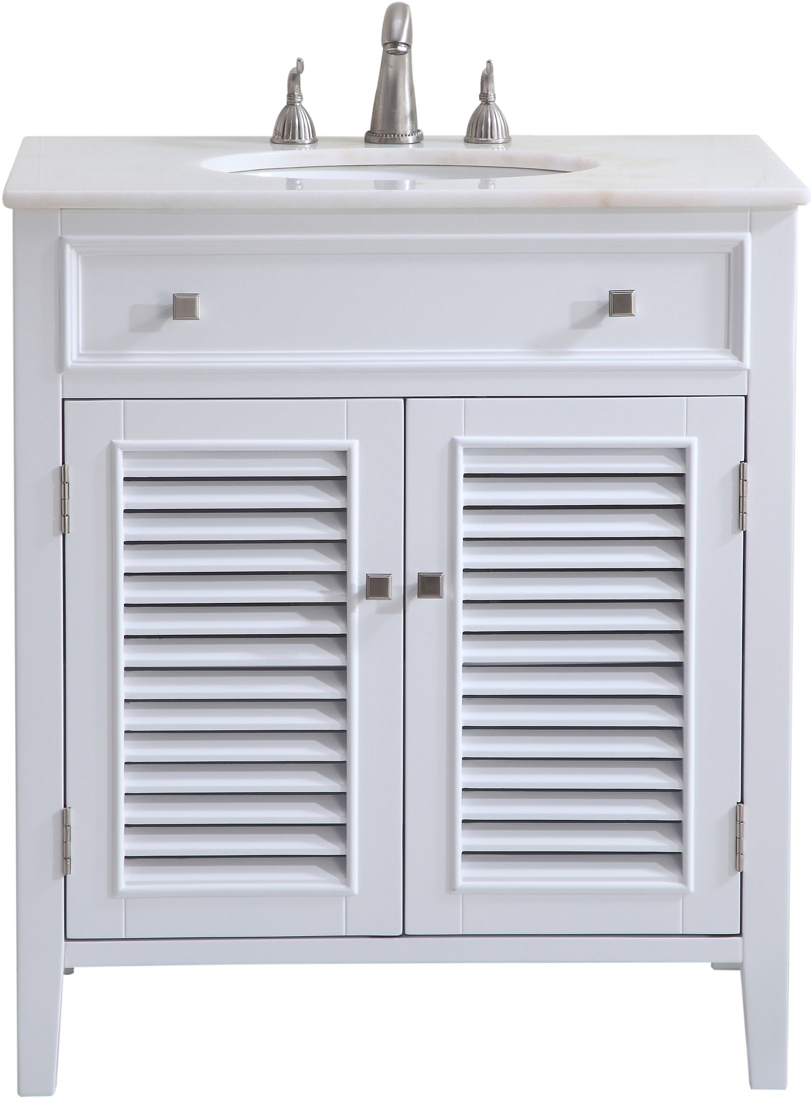 Cape Cod 30 White Single Vanity Set 1stopbedrooms