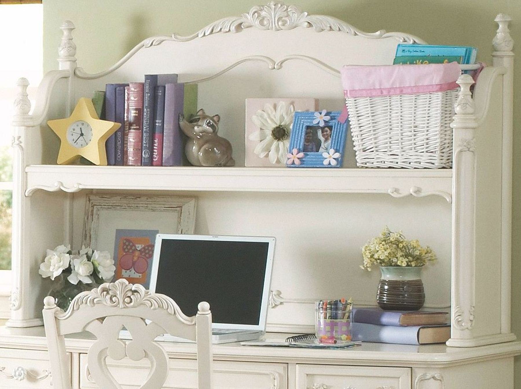 Cinderella Youth Writing Desk W Hutch 1stopbedrooms Cinderella Youth Writing Desk W Hutch Media Gallery 4