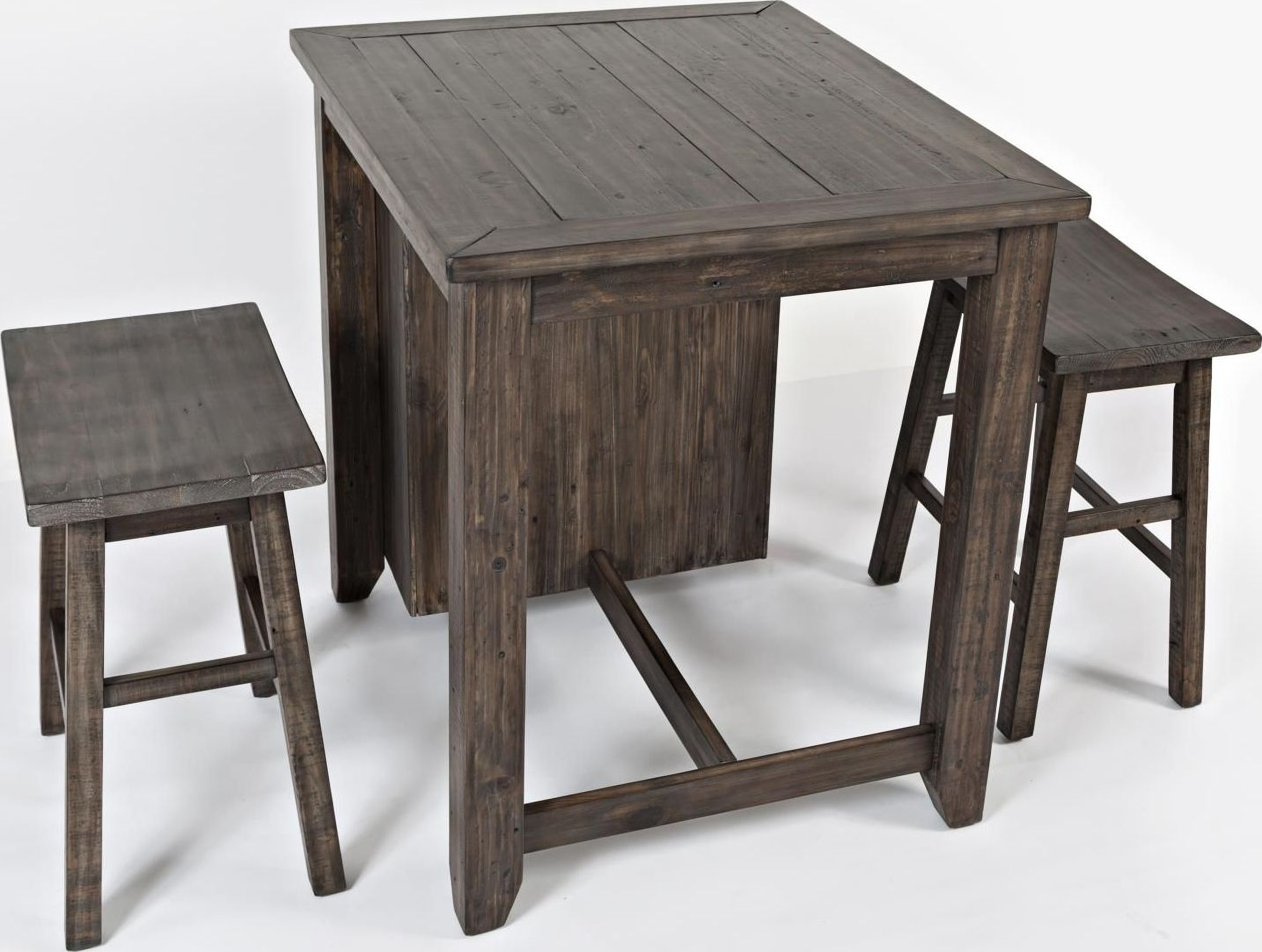 Madison County Barnwood 3 Pcs Counter Height Dining Set ... (1434 x 1082 Pixel)
