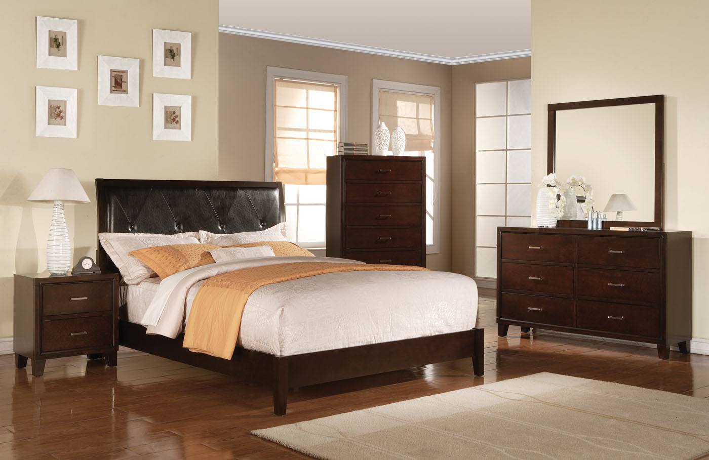 Acme Tyler Eastern King Platform Bed In Espresso 19537ek Acme Tyler Eastern King Platform Bed In Espresso 19537ek A Gallery 1