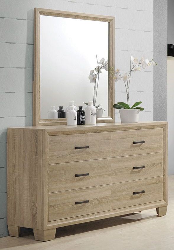 Coaster Vernon White Washed Oak Dresser Collection 4 Vernon White Washed Oak Dresser A Gallery 1