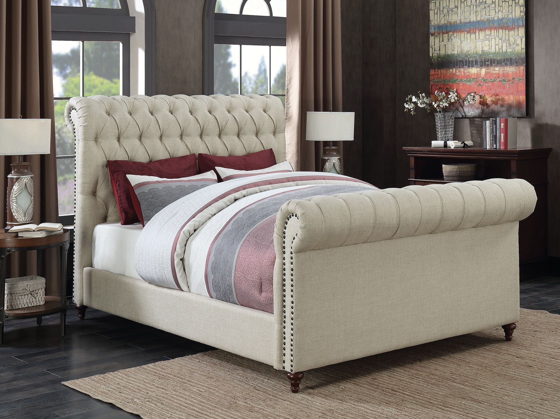 Simple What Is A Sleigh Bed with Best Design