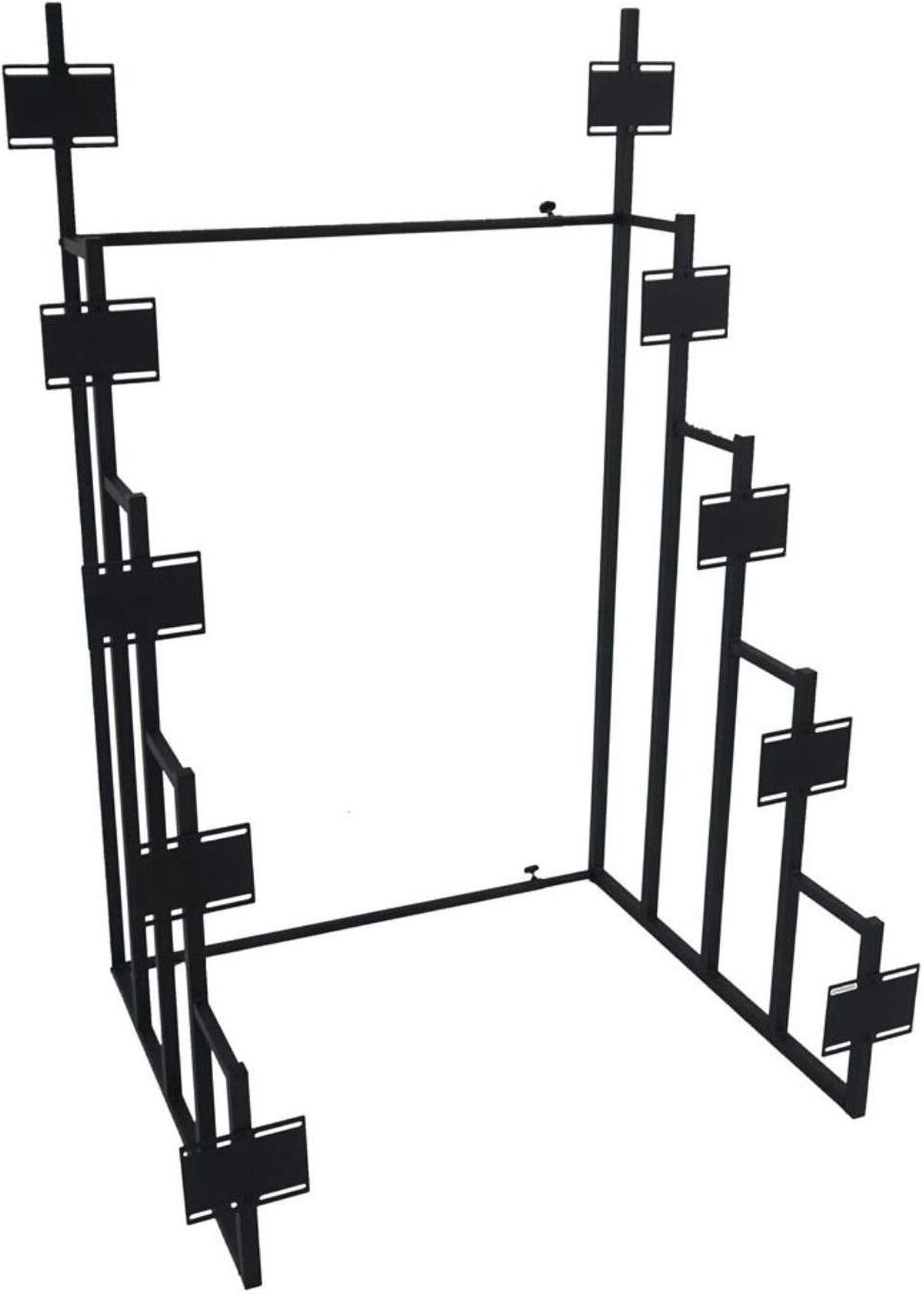 301301 Sandy Black Convertible Headboard Display Rack 1StopBedrooms.