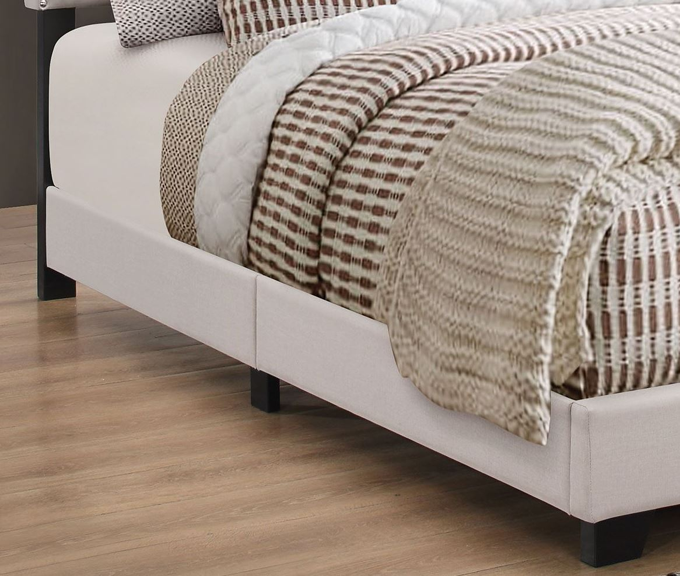 Boyd Ivory Full Platform Bed 1StopBedrooms.