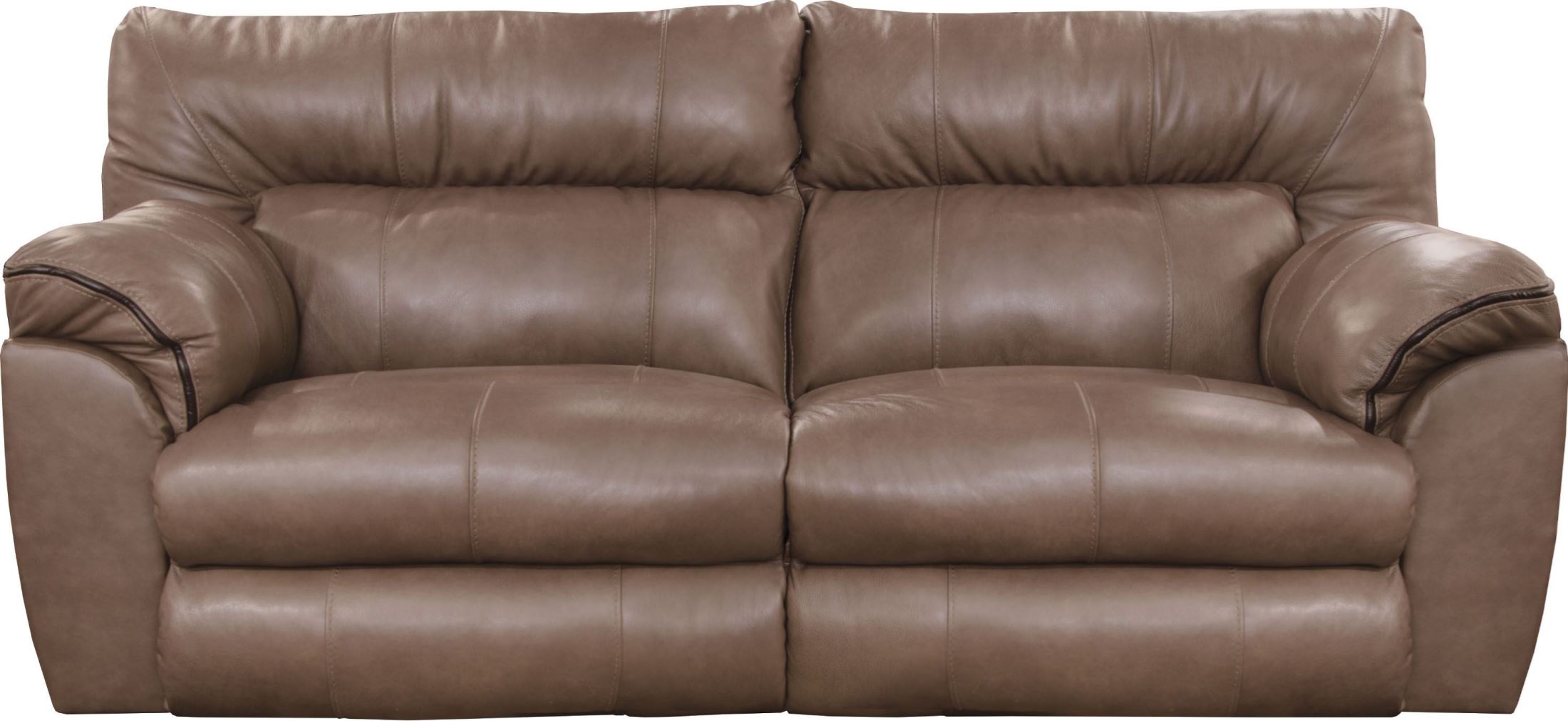 milan italian leather reclining sofa & loveseat