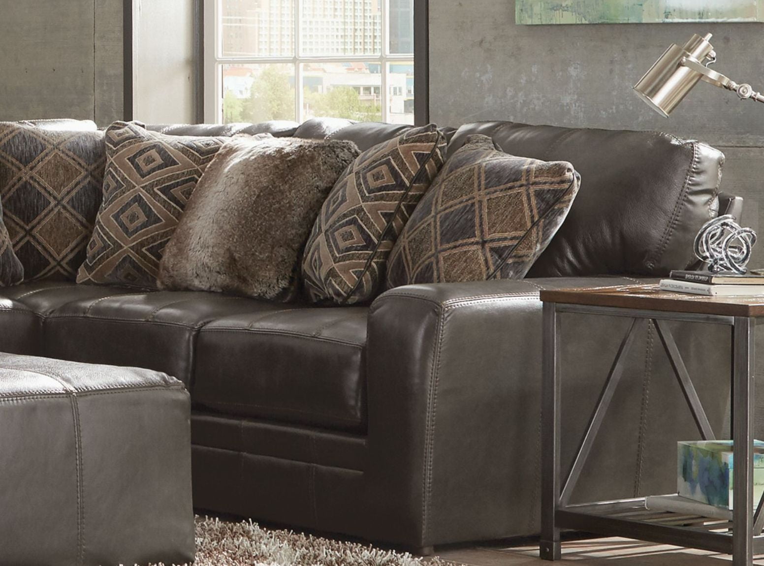 Denali Steel Sectional 1stopbedrooms - Steel Gray 5 Piece Sectional Sofa With Laf Chaise Denali Denali Steel Sectional 1stopbedrooms - Steel Gray 5 Piece Sectional Sofa With Laf Chaise Denali