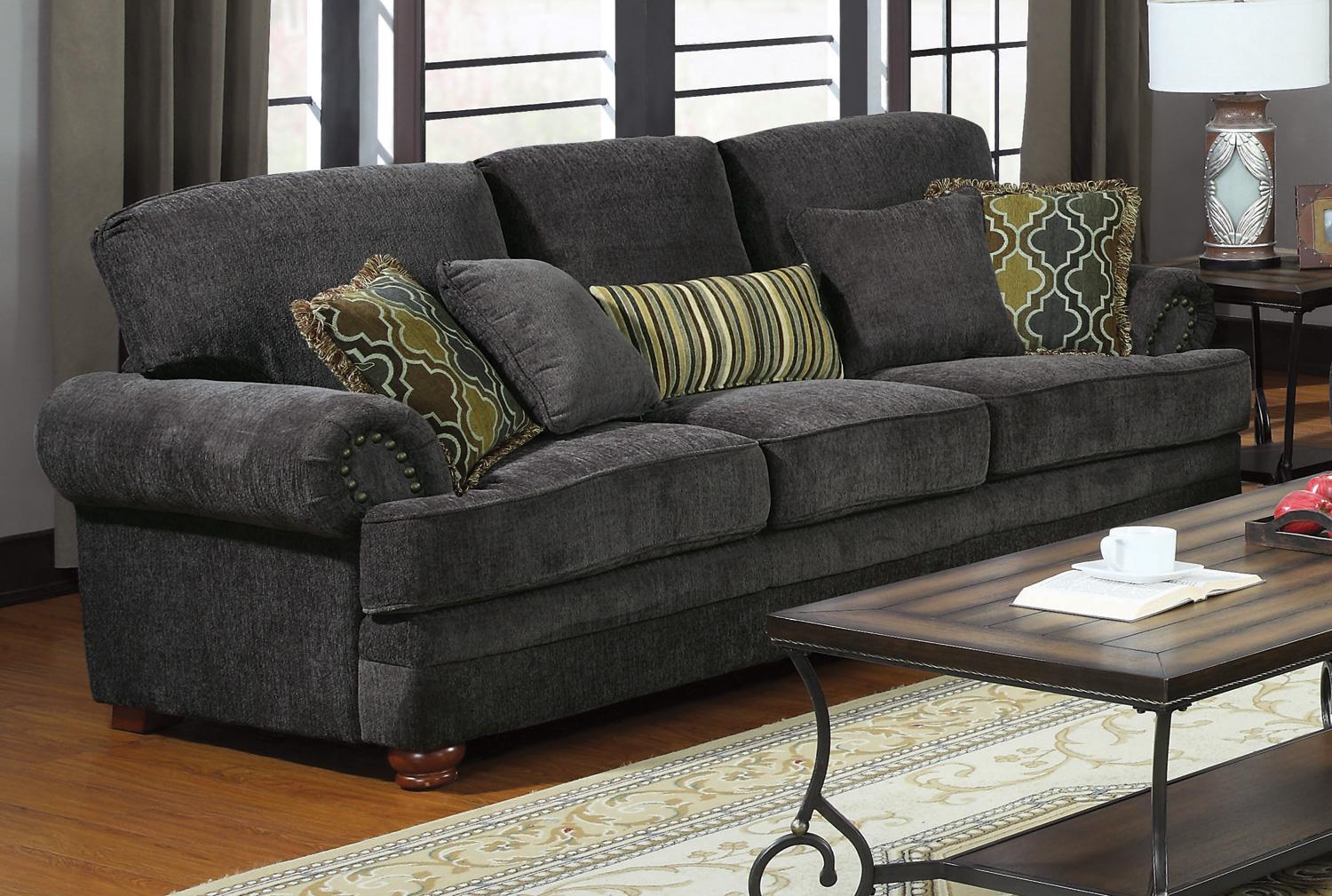 Colton Grey Living Room Set - 1StopBedrooms.