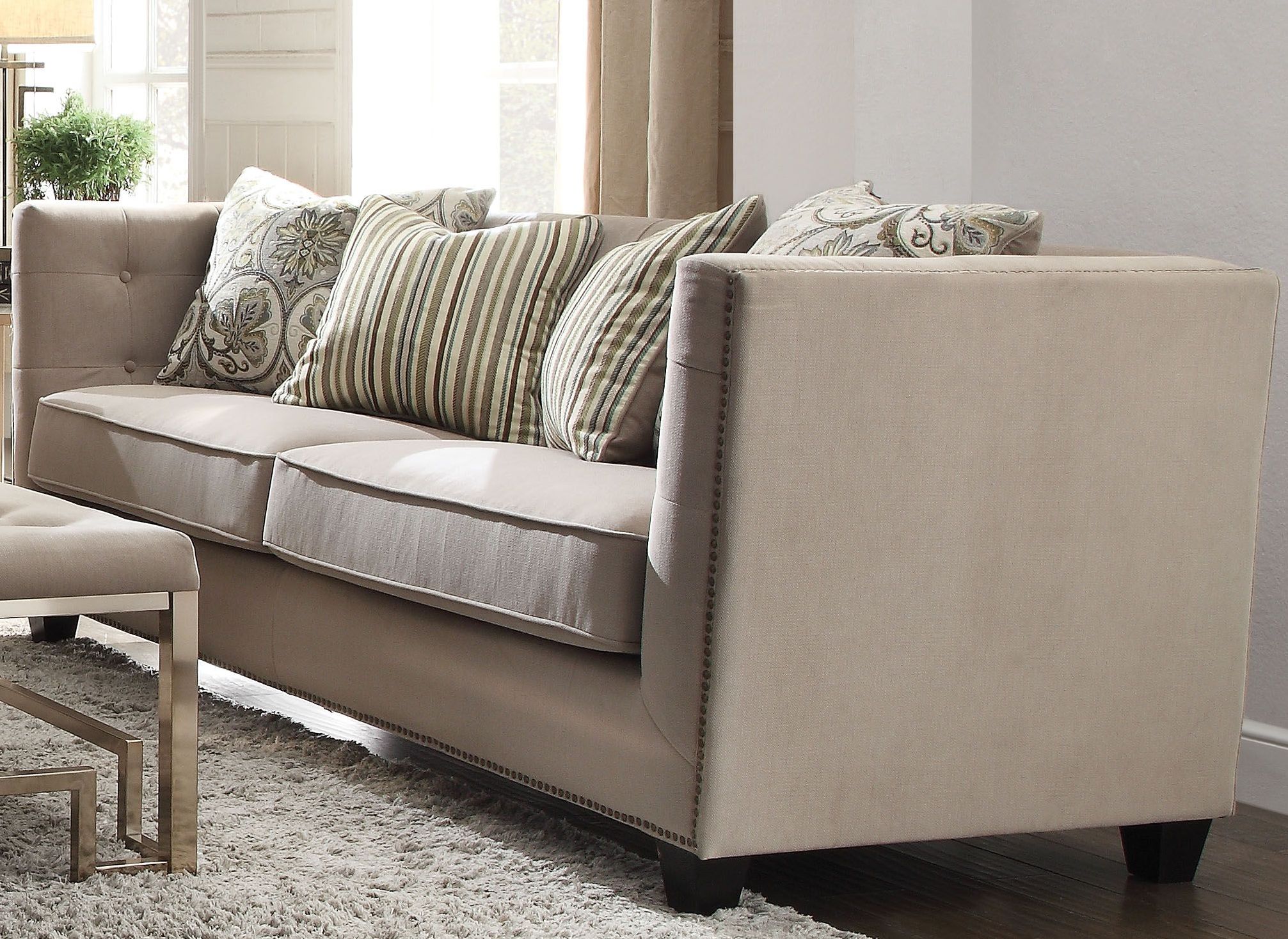 Juliana Beige Sofa 1stopbedrooms