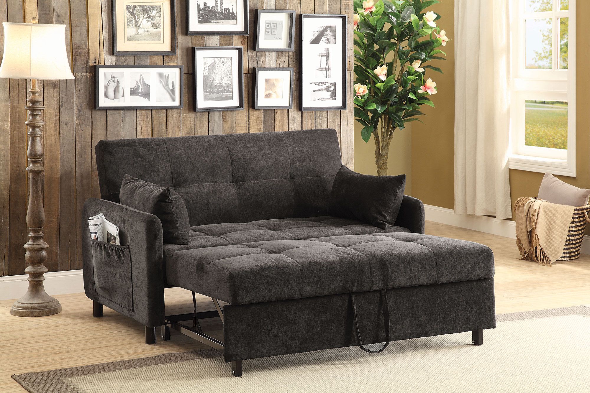 Dark Brown Sofa Bed 1stopbedrooms