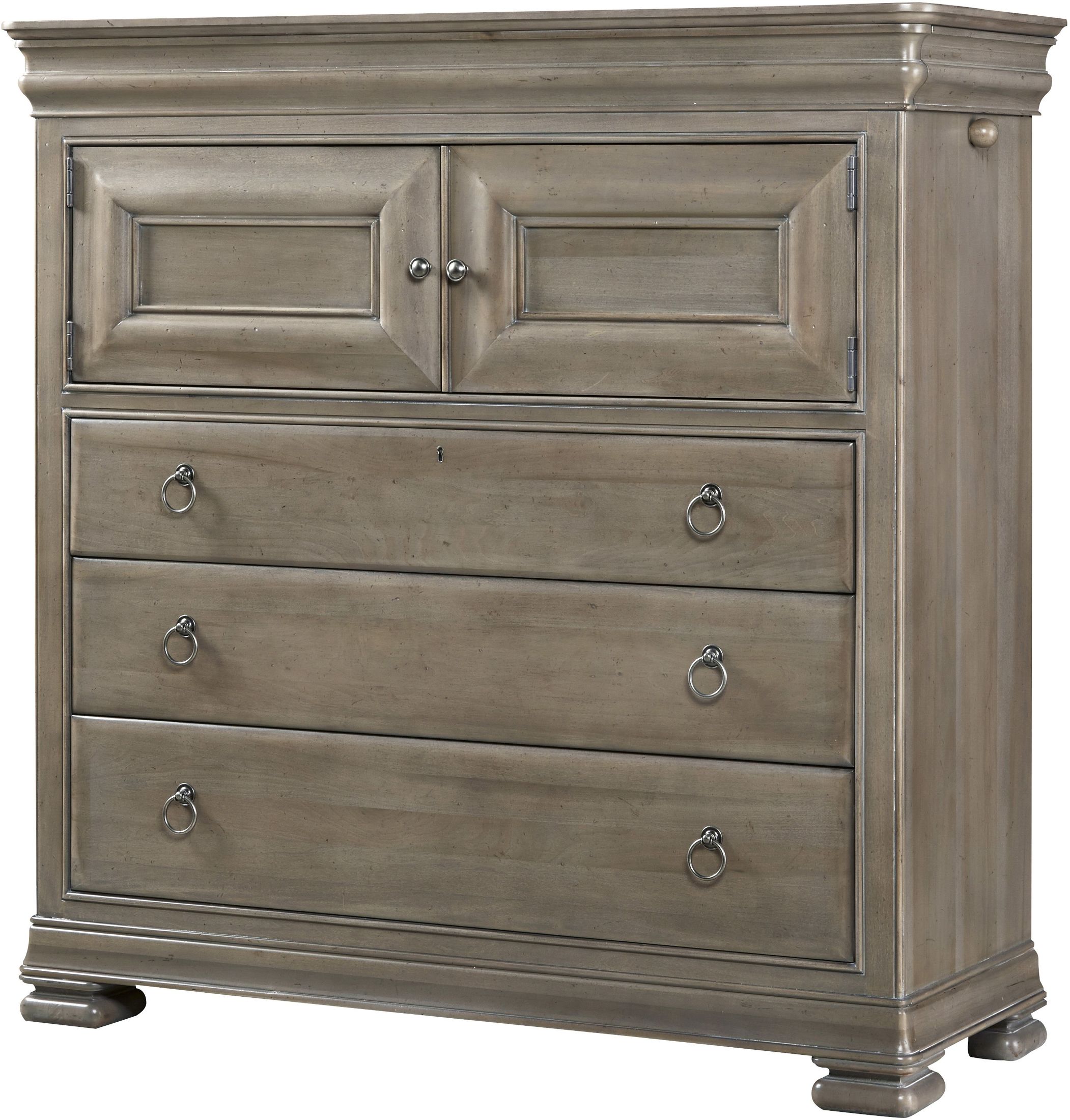 Reprise Driftwood Sleigh Bedroom Set - 1StopBedrooms.