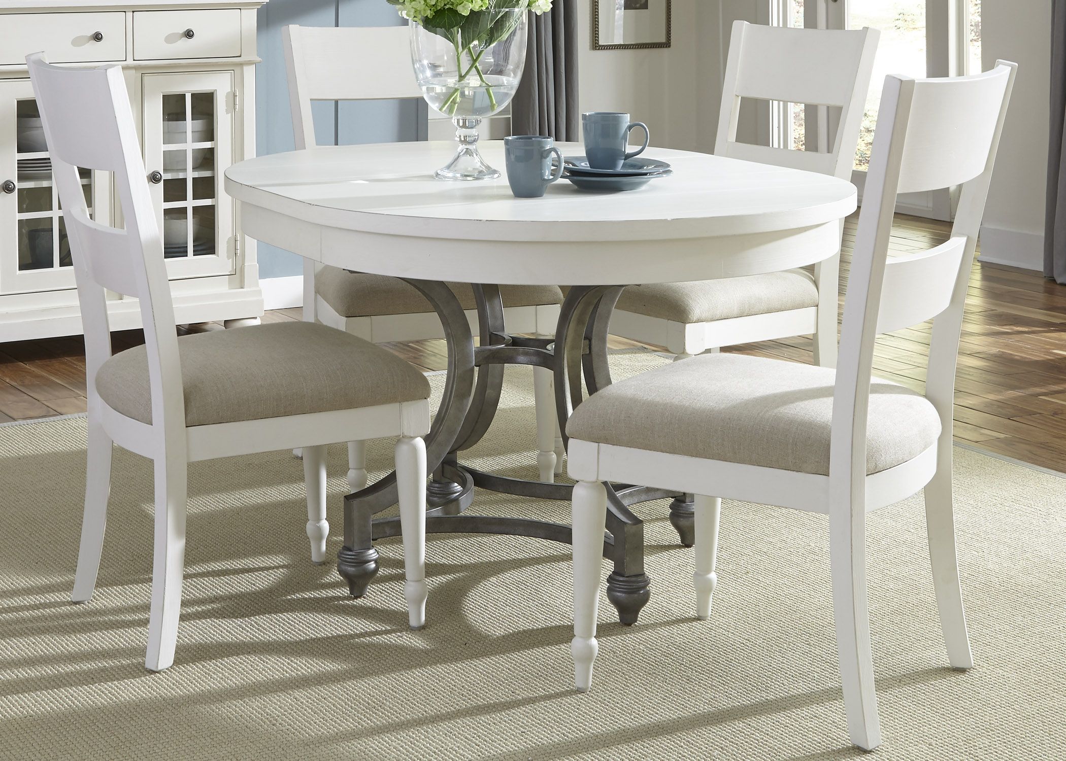 Liberty Harbor View Ii Extendable Round Dining Table Harbor View Ii Extendable Round Dining Table Media Gallery 2