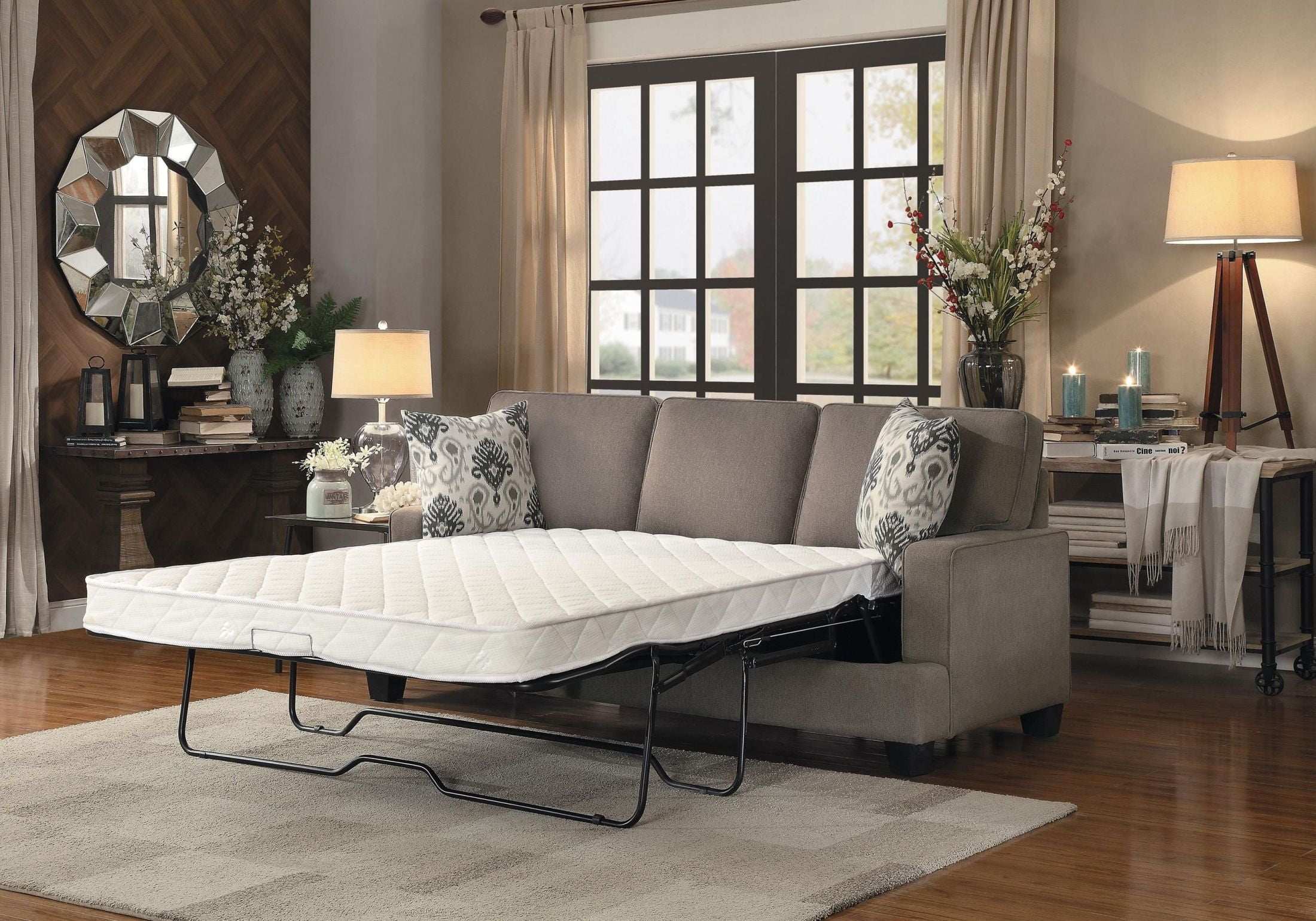 Kenner Brown Queen Sofa Sleeper 1stopbedrooms