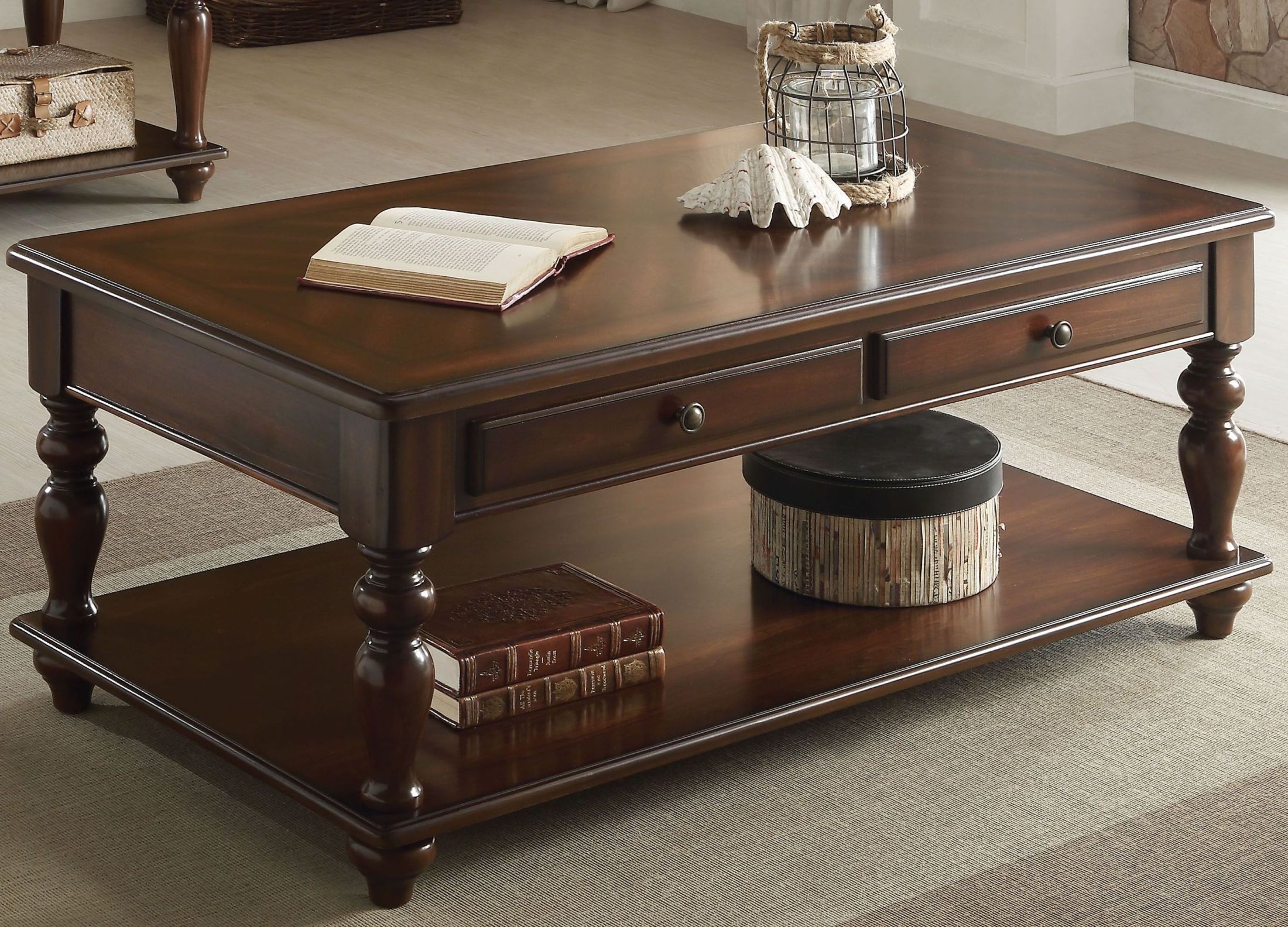 Farrel Walnut Lift Top Coffee Table 1StopBedrooms.