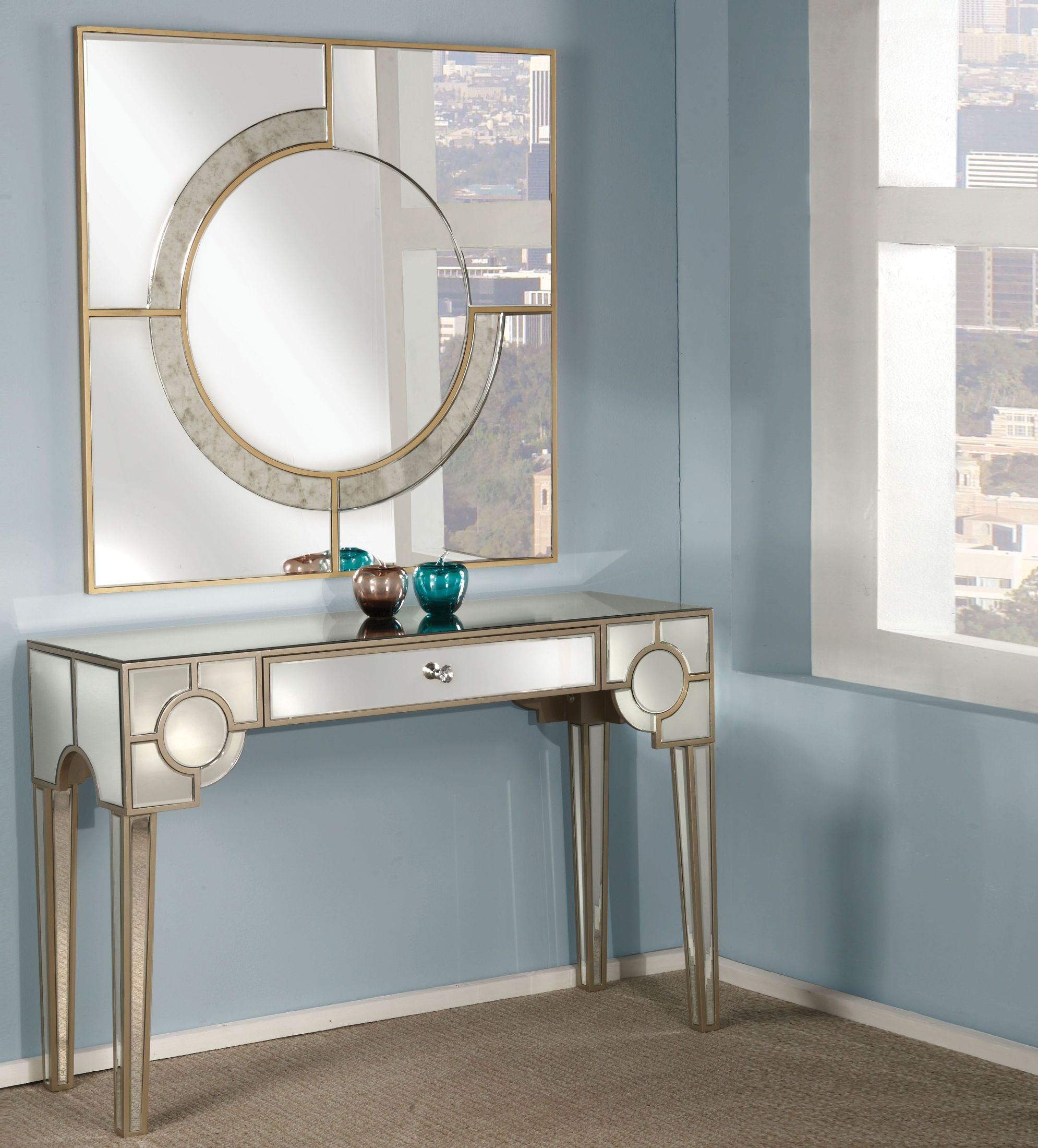 Hanne Mirrored Accent Wall Mirror