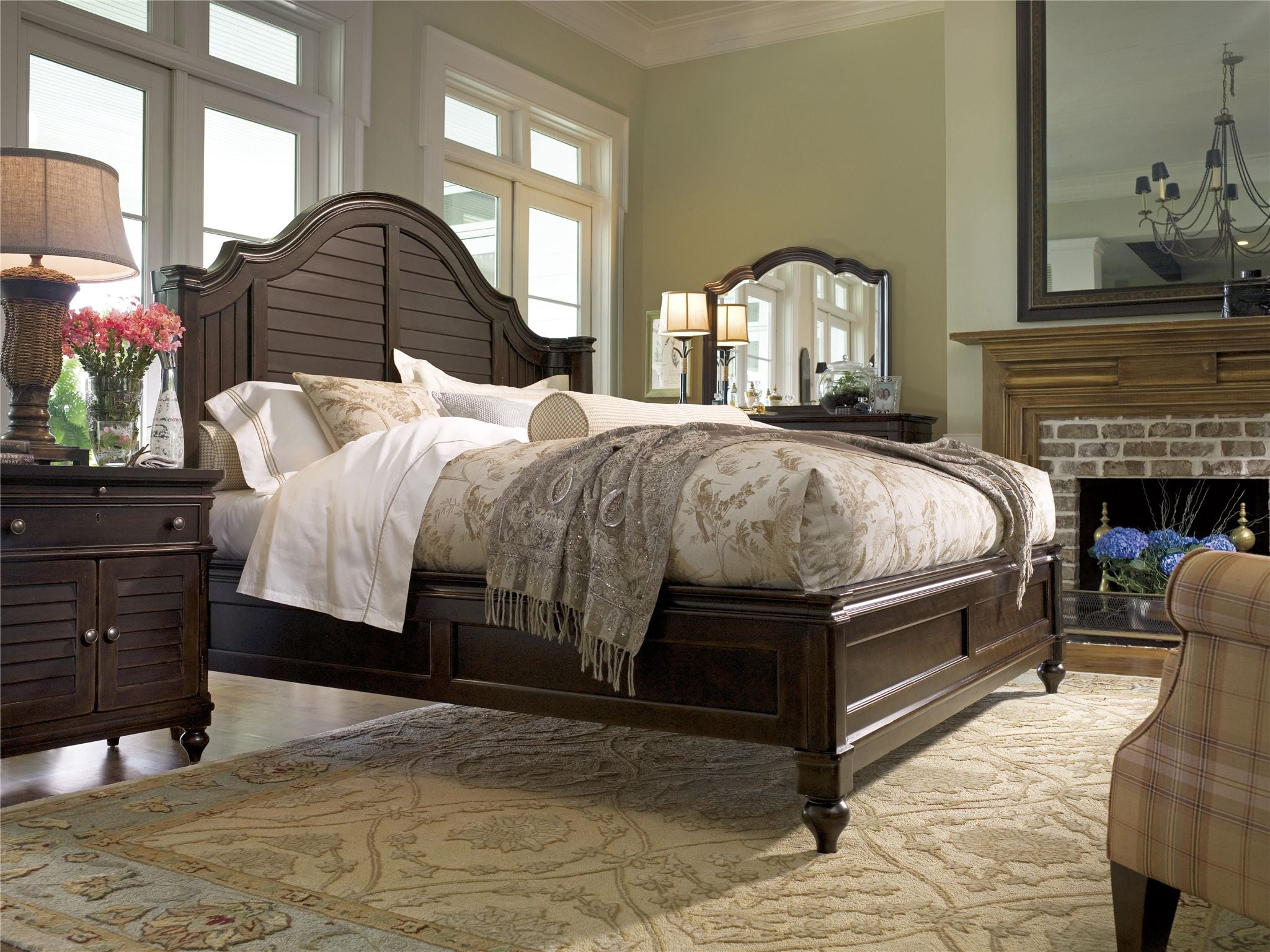 Paula Deen Home Steel Magnolia King Bed Paula Deen Home Steel Magnolia King Bed A Gallery 1