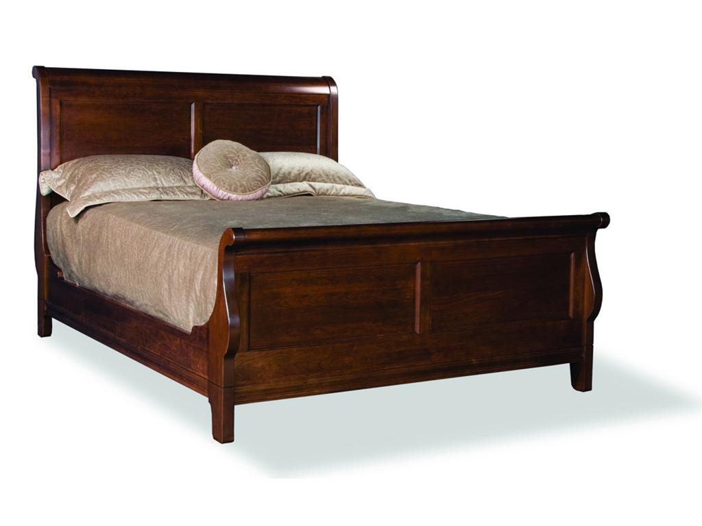 Durham Furniture Chateau Fontaine King Sleigh Bed in ...