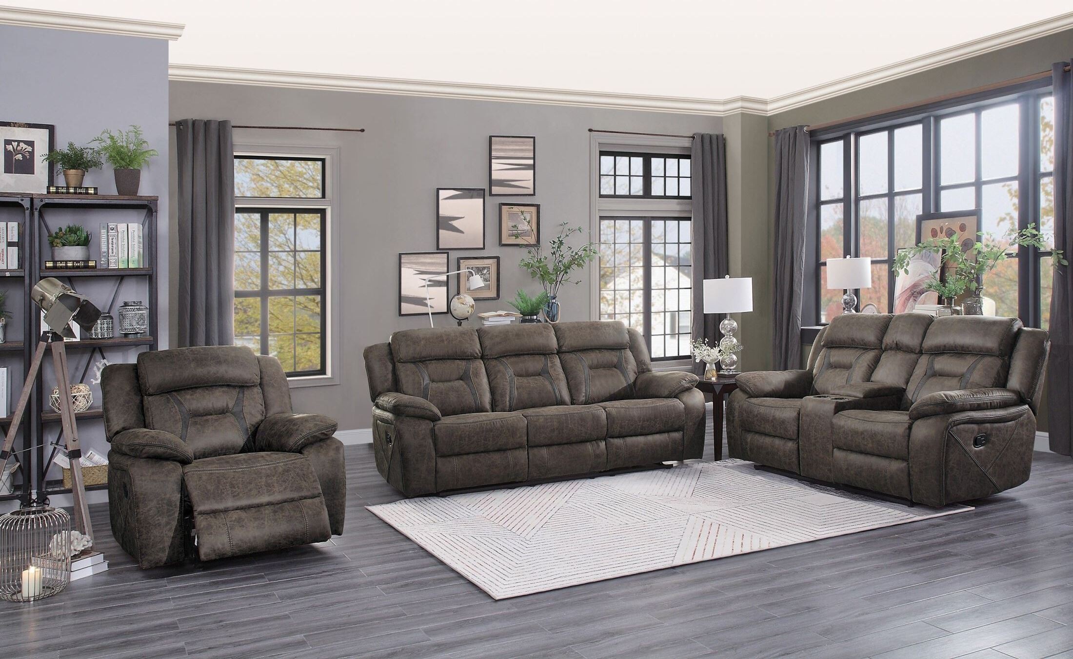 Madrona Double Reclining Living Room Set 1StopBedrooms