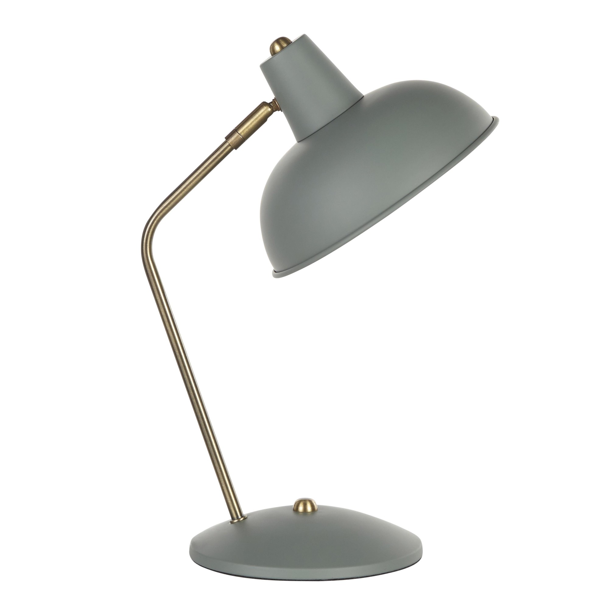Darby Table Lamp In Sage Green Metal With Gold Accent 1stopbedrooms