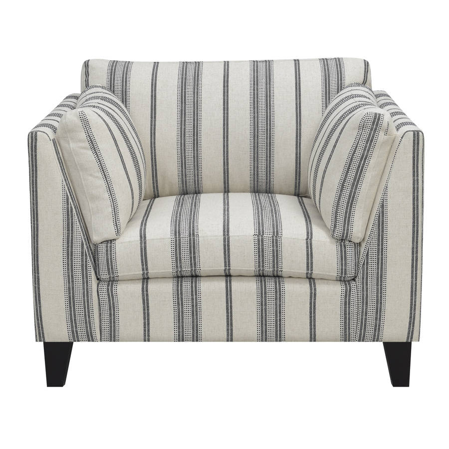 Elsbury Gray And Cream Accent Chair 1stopbedrooms
