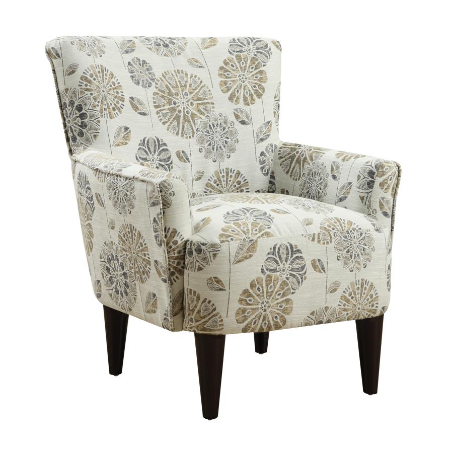 Flower Power Callaway Mineral Accent Chair - 1StopBedrooms.