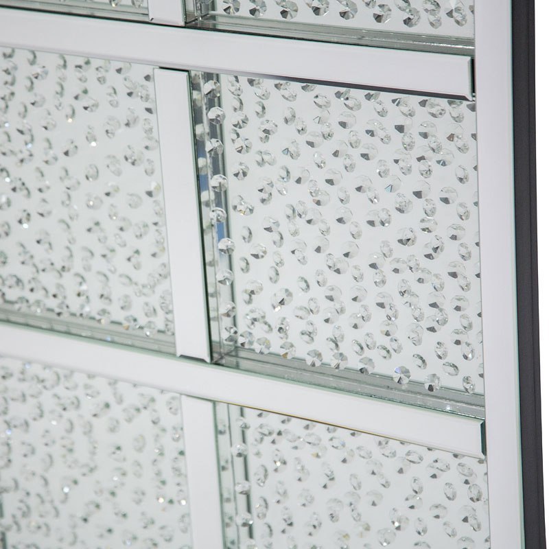 Montreal Rectangular Crystal Wall Decor Montreal Rectangular Crystal Wall Decor