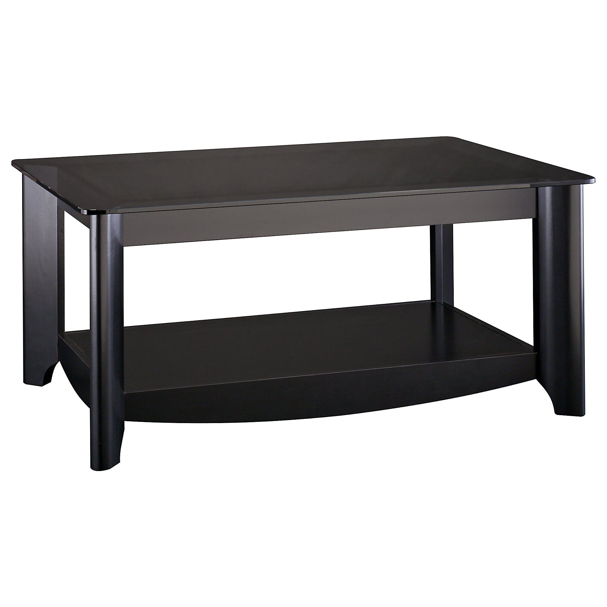 Bush Furniture Aero Coffee Table In Classic Black 1stopbedrooms