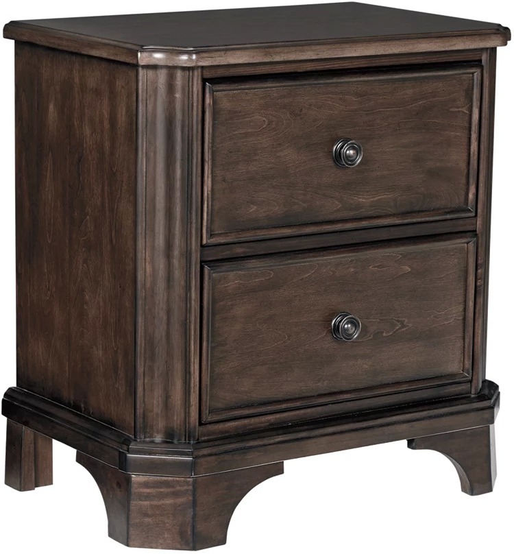 Adinton Reddish Brown Nightstand - 1StopBedrooms.