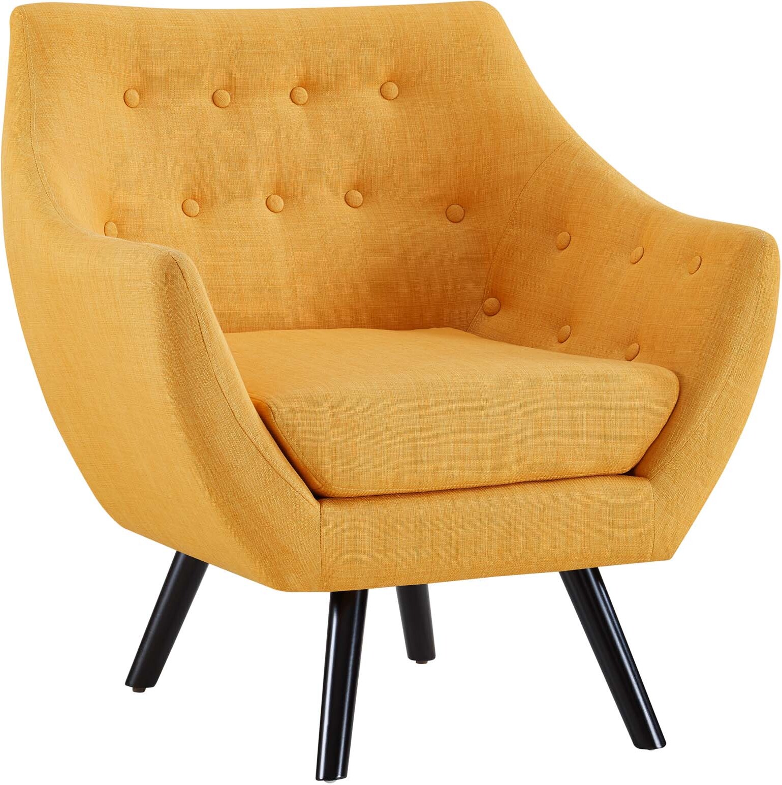 mustard chair